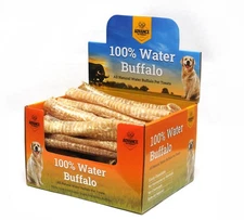 Buffalo Trachea Dog Chew – 12" Natural, Digestible Treat, No Additives