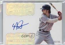 2017 Panini Flawless Rookie Signatures 22/25 Andrew Benintendi #FRS-AB2 Auto 6fs