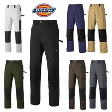 Dickies WD4930 Grafters Work Trousers 290gsm Cotton Cordura Knees 28–46 S–T