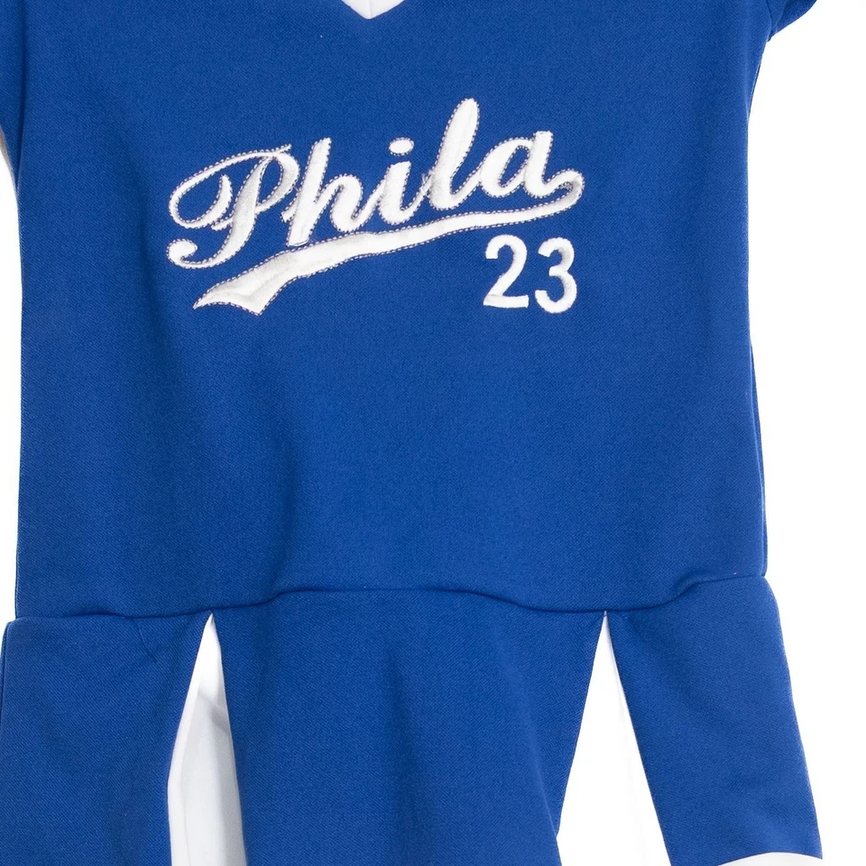 Vestido Disfraz Animadora Phila 23 Talla 2 Azul Foto 3 de 4