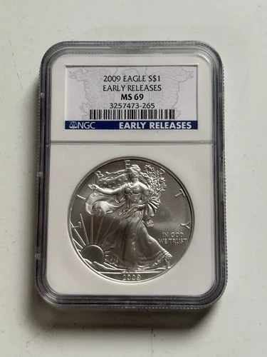 2009 Eagle S$1 Early Releases NGC MS69