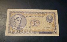Romania  5  Lei  1952  P#83b 