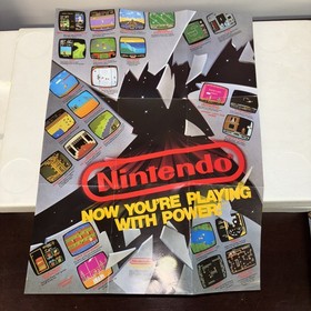 New Old Stock Original Nintendo NES Console Mario Duck Hunt Zapper Tested works