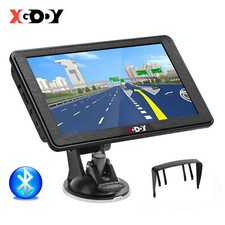 XGODY 886 7'' Bluetooth Truck GPS Navigation Caravan Sat Nav UK EU Lifetime Maps