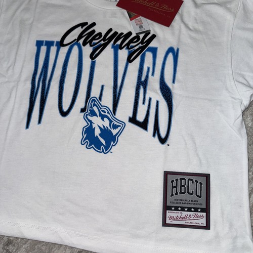 Mitchell & Ness University of Pennsylvania Crop Women’s Shirt Cheyney Wolves - Picture 2 of 3