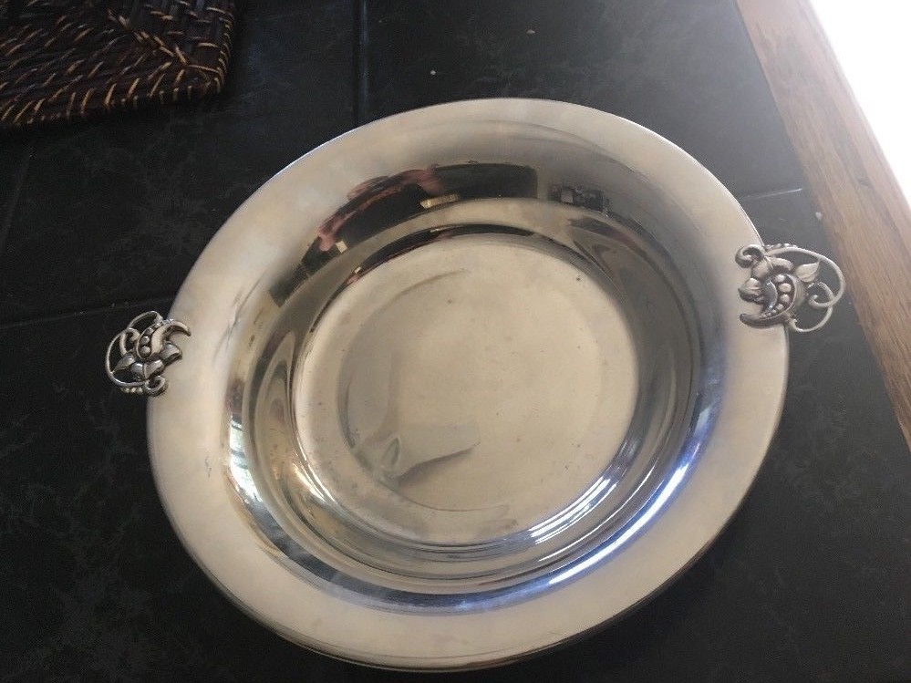 Vintage Hanle & Debler Distinctive American Pewter Bowl 9.25" eBay