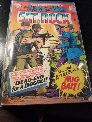 Sgt Rock comic #161 Our Army at War - Picture 1 of 2