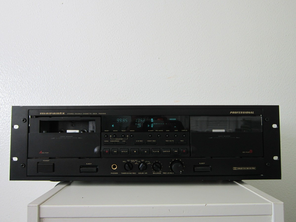 Marantz PMD500u Stereo Double Cassette Deck to repair | eBay