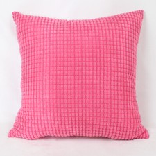 12"-28" Corduroy Plush Jumbo Cord Large Cushion Cover Pillow Case Home Decor UK
