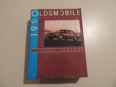  Oldsmobile Cutlass Supreme 1990 shop service manual Werkstatthandbuch  
