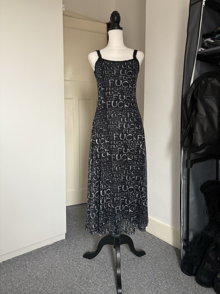 Lip Service Inspired handmade f*ck Dress - read desc