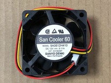 SANYO 9A0612H410 6025 12V mute 0.11A inverter fan 60  60  25MM