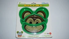Urban Trend Kids Funwares Build-A-Meal Dinnerware Set - Monkey