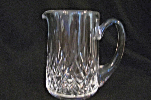 Vtg 1977 Marked Irish Waterford Crystal 32 oz Pitcher/Jug in Lismore Pattern