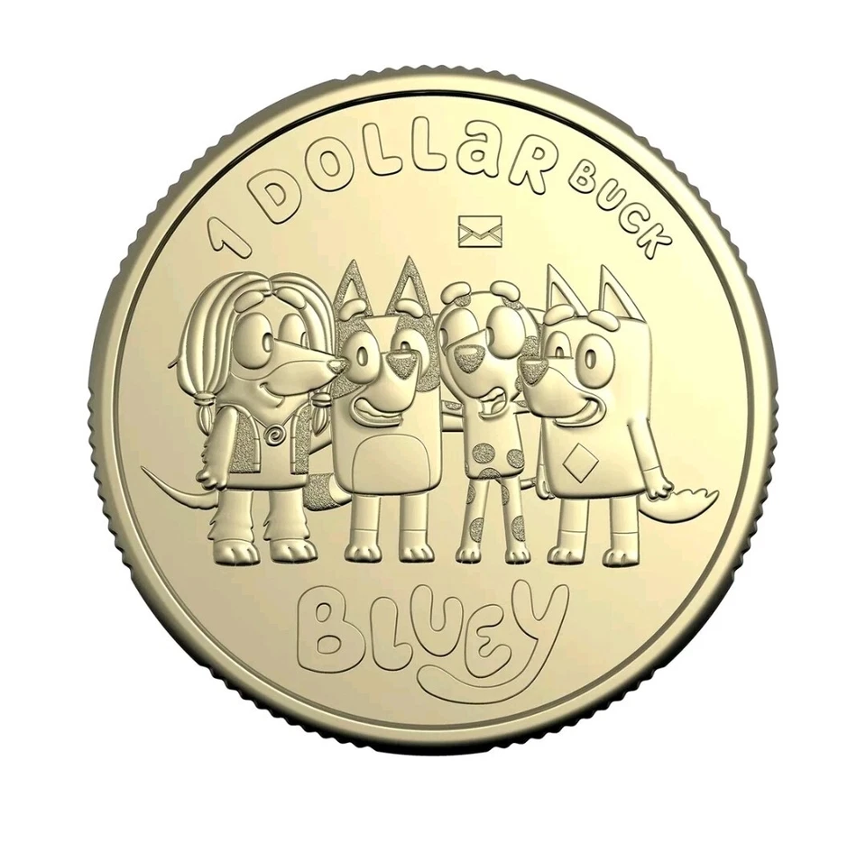 2024 Bluey - Bluey and Friends $1 dólar marca privada PNC Foto 4 de 4