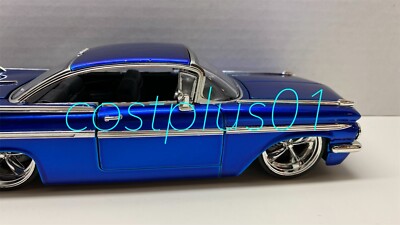 ミニカー Jada 1/24 CHEVY IMPALA 1959 1/24 Jada 1959 Chevrolet Impala SS Lowrider DUB Wire Wheels (Candy