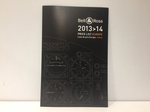 Booklet Brochure Bell \u0026 Ross 2013-2014 