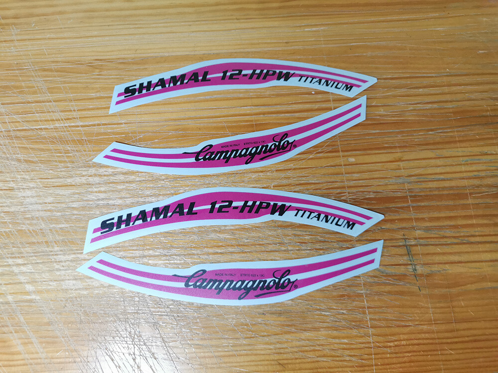 Campagnolo Die-Cut Decals Stickers Bicycle Autocollant Aufkleber