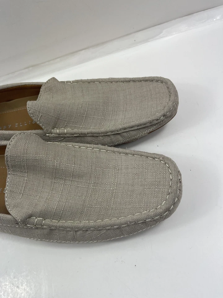 Perry Ellis Grey Slip On Loafer Flats - Size 10 New Super Stylish - Image 3 of 4