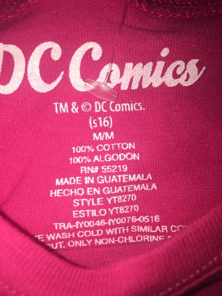 Nuevo - Camisetas para niñas Shero’s Superheroes de DC Comics (talla M) Foto 4 de 4