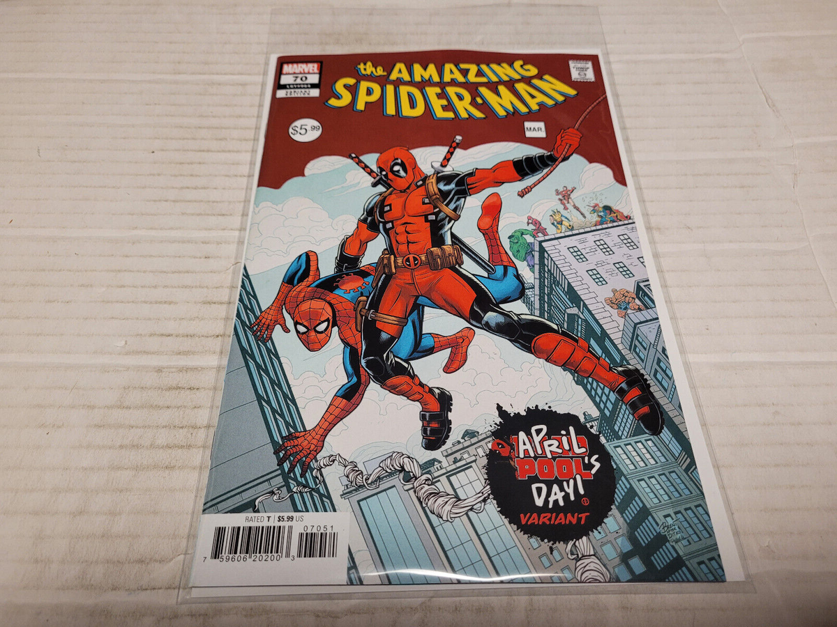 Amazing Spider-Man # 70 (LGY 964) (2025, Marvel) April Pool's Day