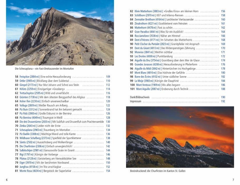 Thumbnail - 101 Gipfel Der Alpen Und Was Sie Über Diese Schon Immer Wissen Wollten