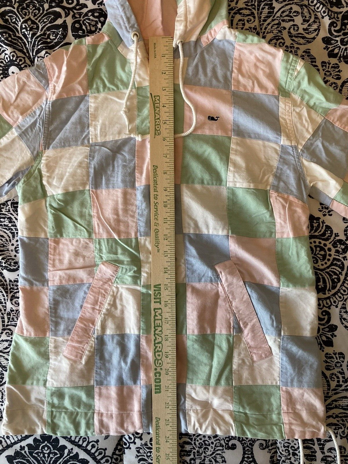 Vineyard Vines  Patchwork Jacket Hoodie Women’s X… - image 5