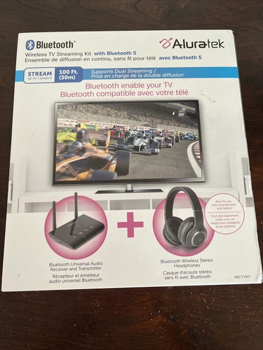 Aluratek Bluetooth 5.0 Wireless 