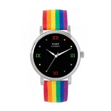 Toff London TLWS-63224 38mm Limited Edition Pride 2021 Watch