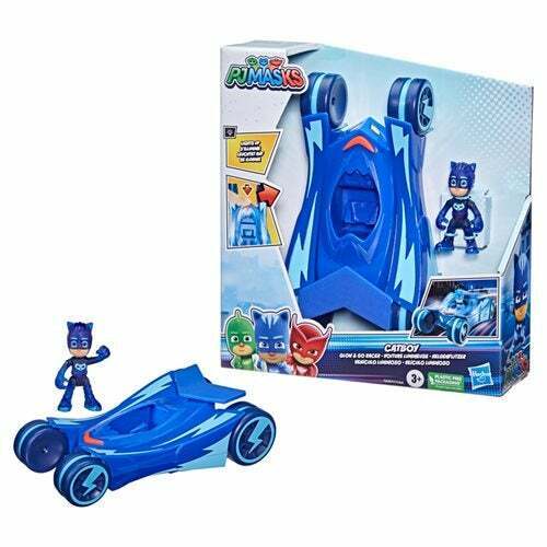 PJ Masks Glow Industry No. 1 and Go Cat-Car Complete Free Shipping