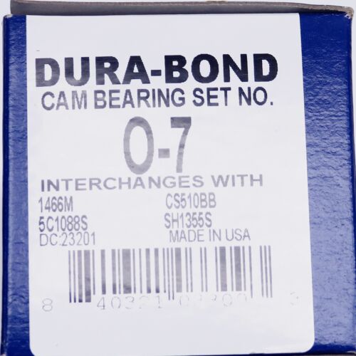 Cam Bearings & Brass Freeze Plug Set Fits 1977-1990 Oldsmobile 260 307 350 403 - Picture 4 of 10