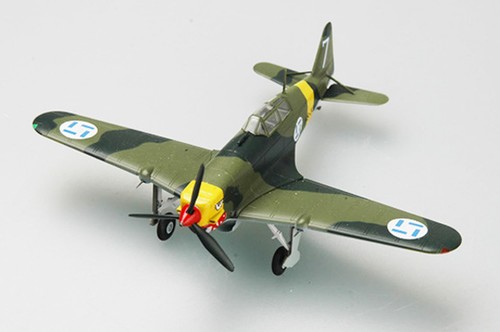 Easy Model 1/72 MS.406-Finland Air Force Plastic Fighter Model #36326 - Picture 2 of 5