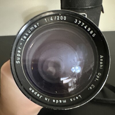 Super Multi-Coated Takumar 1:4/200 & Case W/Strap | eBay