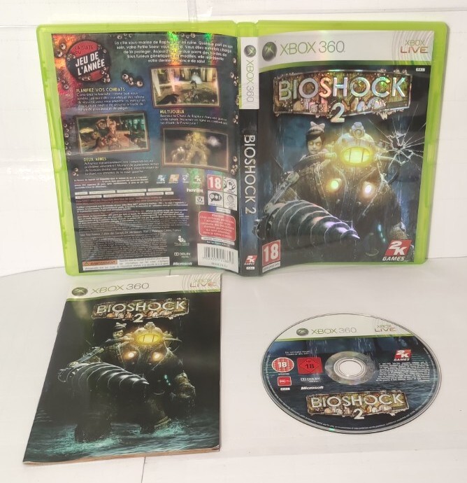 BioShock 2 Sur Xbox 360 - PAL Complet En Français Très Bon état