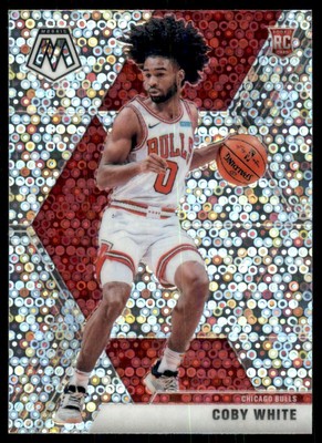 2019-20 Panini Mosaic Mosaic Fast Break Silver #211 Coby White