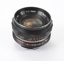 55MM 55/1.8 PETRI C.C AUTO HEAVY DUST AND DEBRIS /197033