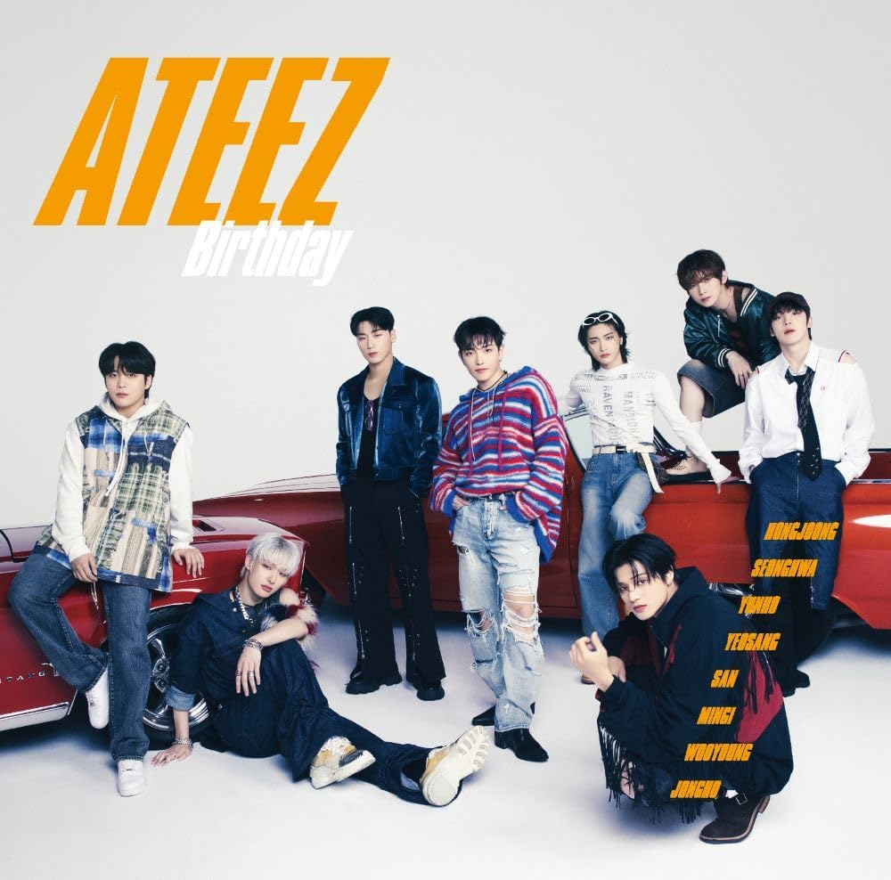New ATEEZ Birthday Flash Price Edition CD Japan New ATEEZ Birthday Flash Price Edition CD Japan