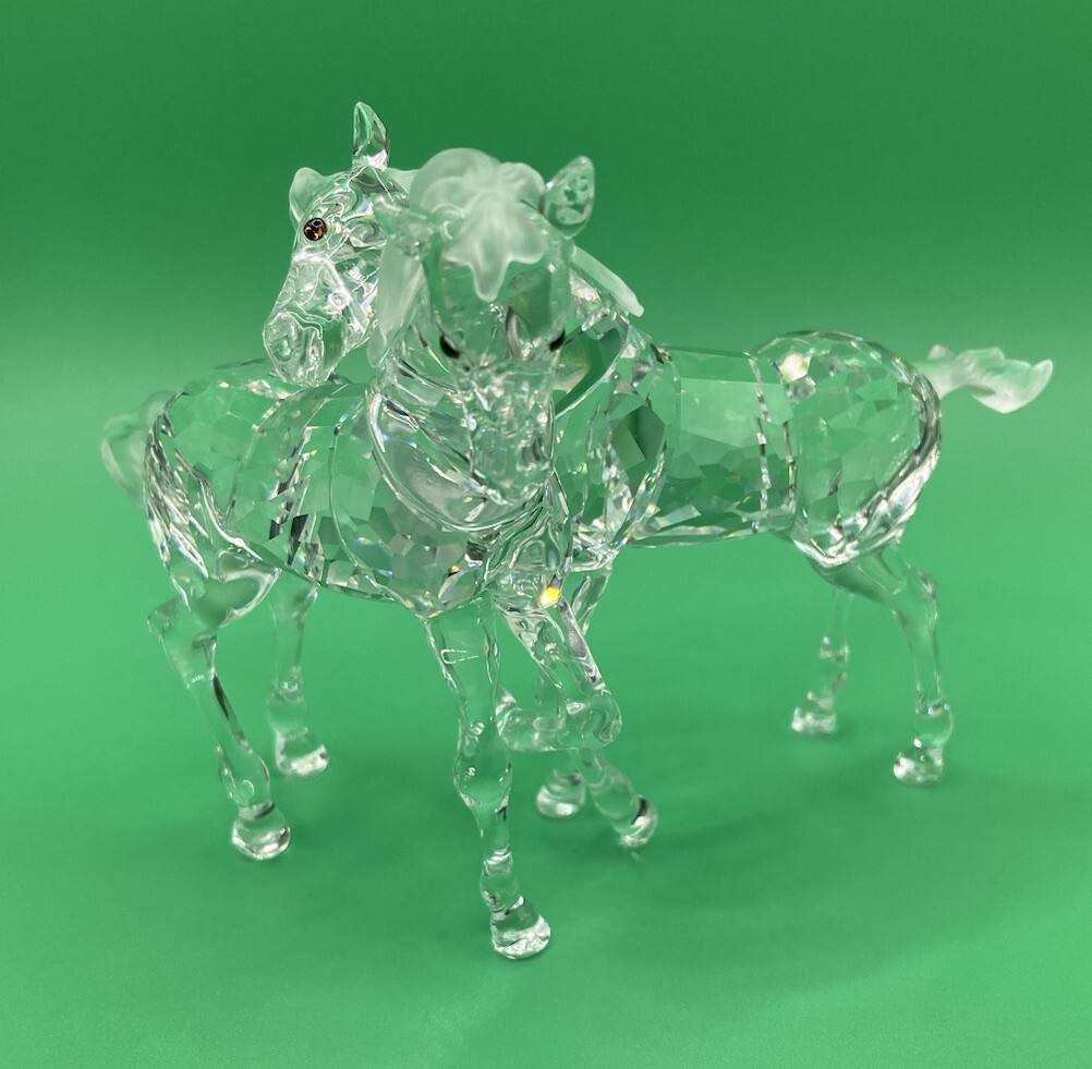 Swarovski 馬のクリスタルフィギュア Swarovski 馬のクリスタルフィギュア