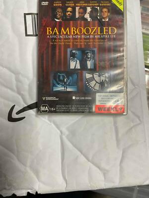 Bamboozled DVD Region 4 Rare oop very good condition x rental dvd t1010