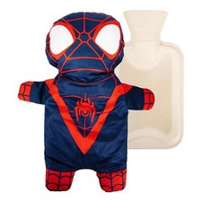 Marvel Spiderman 3D Novelty Soft Fleece Cover Hot Water Bottle 750ml