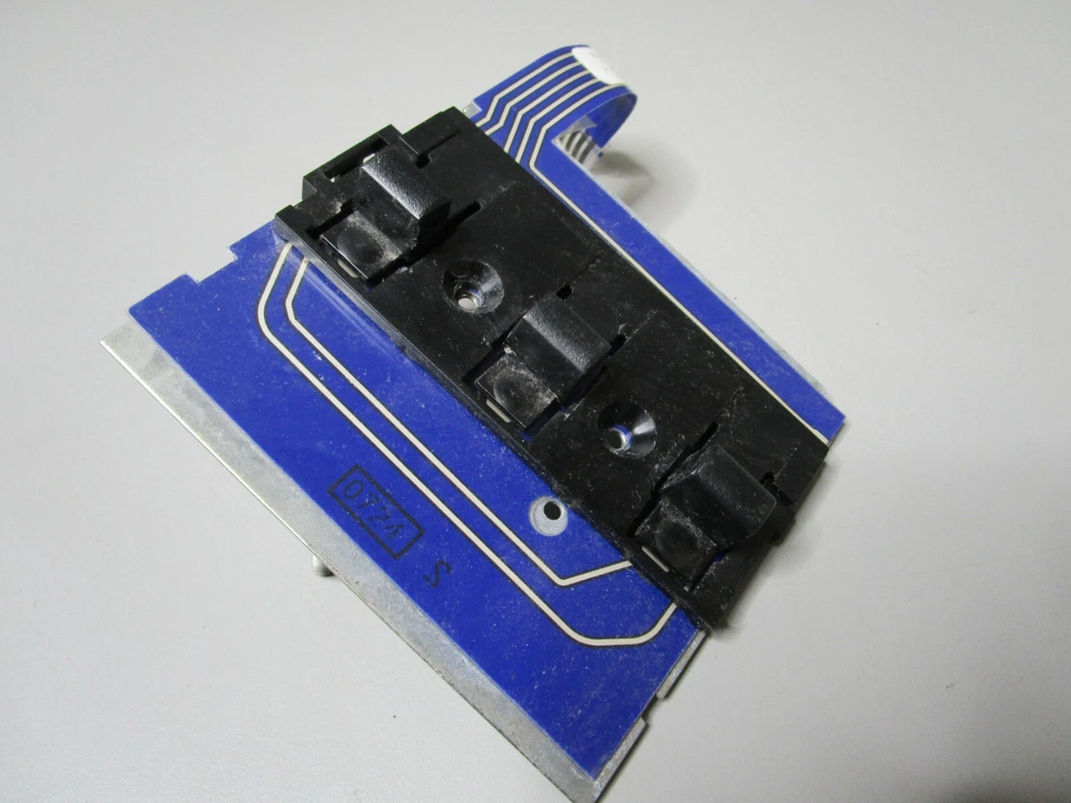 Maytag Commercial Dryer Pushbutton Switch w/ Backup Plate 306694 6 