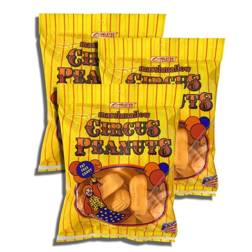 Marshmallow Circus Peanuts by Melster 6 Oz | Value Case Pack of 12 bags - Picture 5 of 7