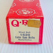 QRS Piano Word Roll EASTER HYMN MEDLEY 1539 Phil Ohman