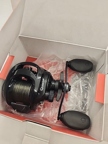 Quantum Accurist Baitcastrolle, Rechtshand ATBK100HPTA schwarz