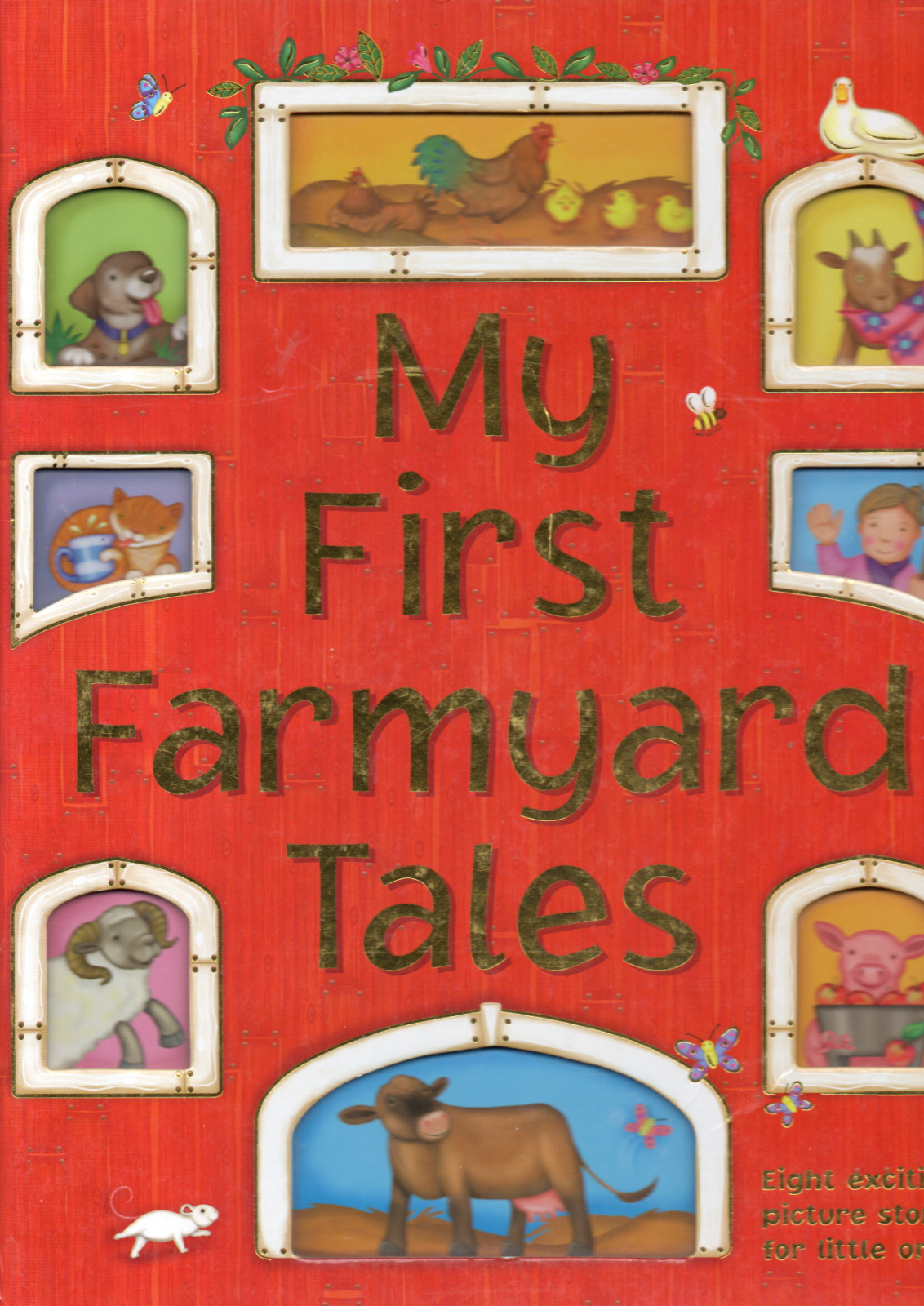 My First Farmyard Tales - Nicola Baxter - Board Book, V.Good