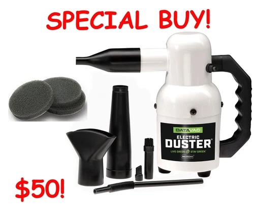 New (2019) - Metro DataVac ED500 P Electric Blower Duster with 500-Watt Motor
