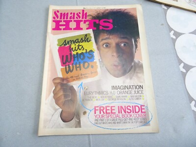 Smash Hits Mag Jun 9th 1983 The Beat Orange Juice Nick Heyward Eurythmics H2O