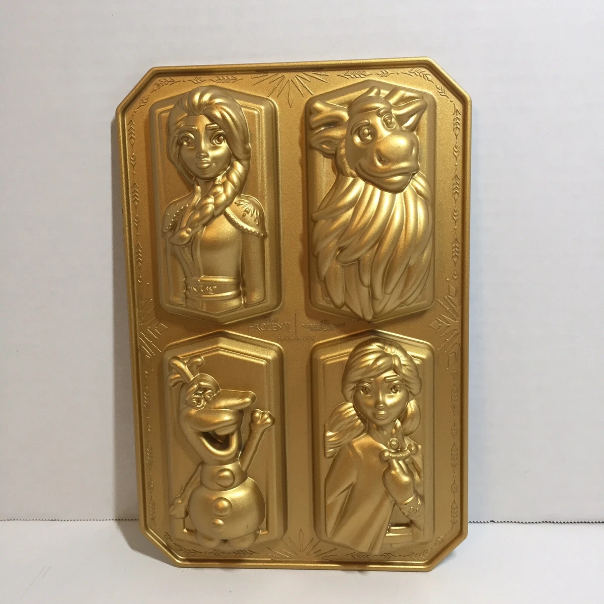 Nordic Ware Frozen II Cake Pan Cakelets Mold Elsa Anna Olaf Disney