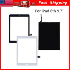 For iPad 6th 2018 A1893 A1954 9.7" LCD Display Touch Screen Digitizer Glass LOT