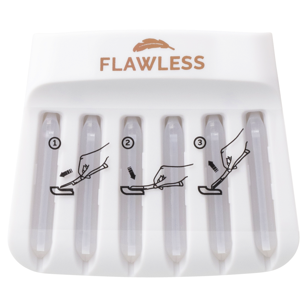 Finishing Touch Flawless Dermaplane Glow 6 Replacement Heads eBay